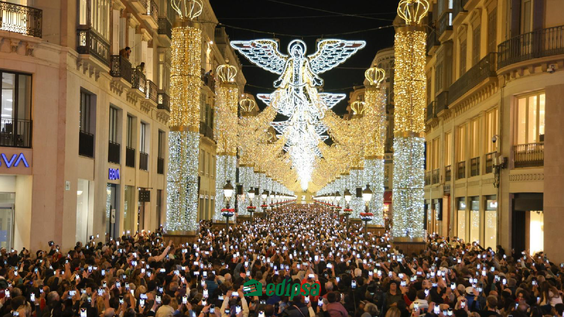 Luces en Calle Larios